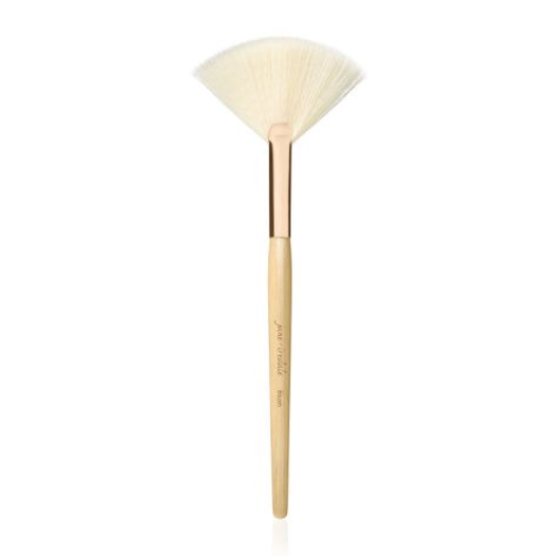 White Fan Blush Brush