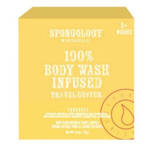 Body Wash Infused Travel Buffer